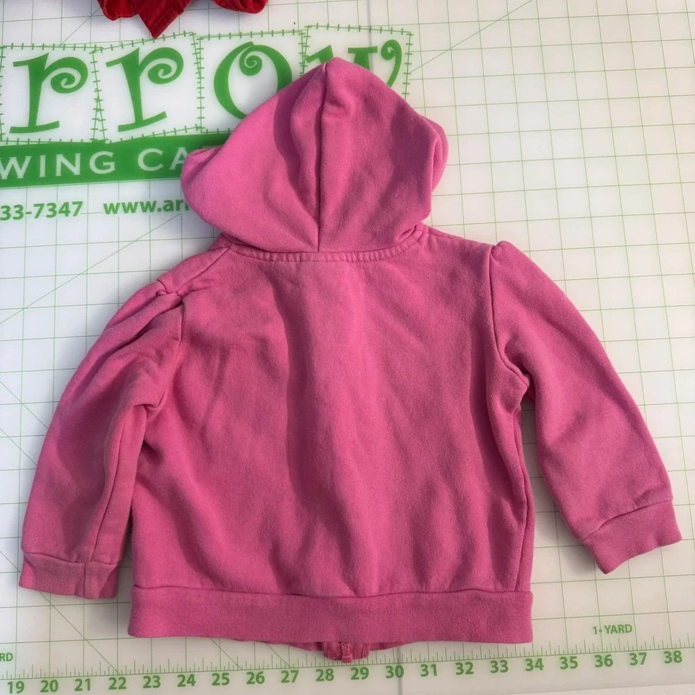 Vintage Y2K Nickelodeon Dora The Explorer Full Zip Sweatshirt Hoodie Girls 2T